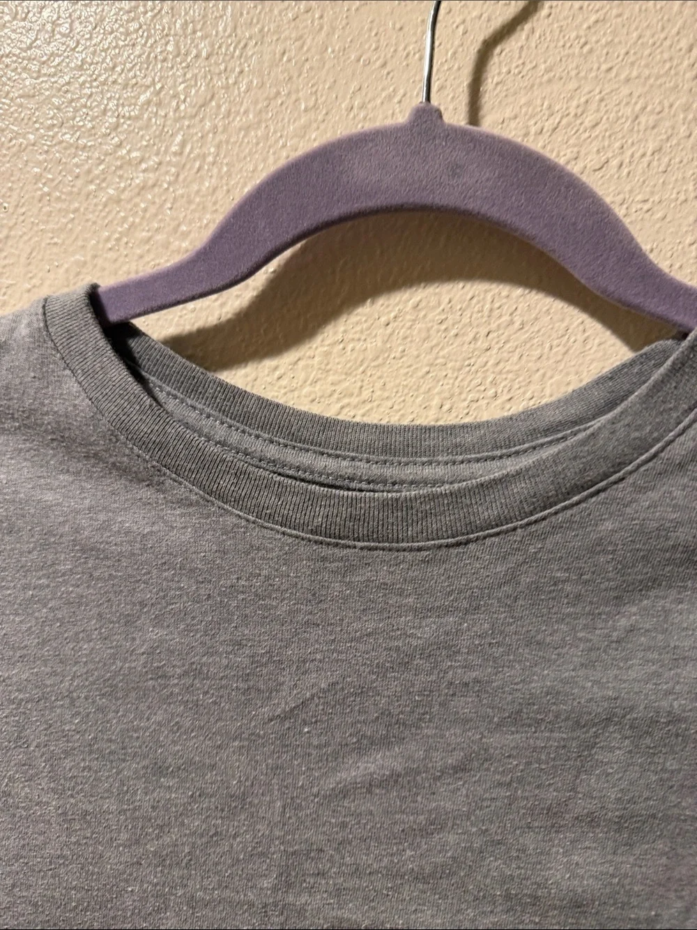 Wonder Nation Heather Gray Crew Neck T-Shirt